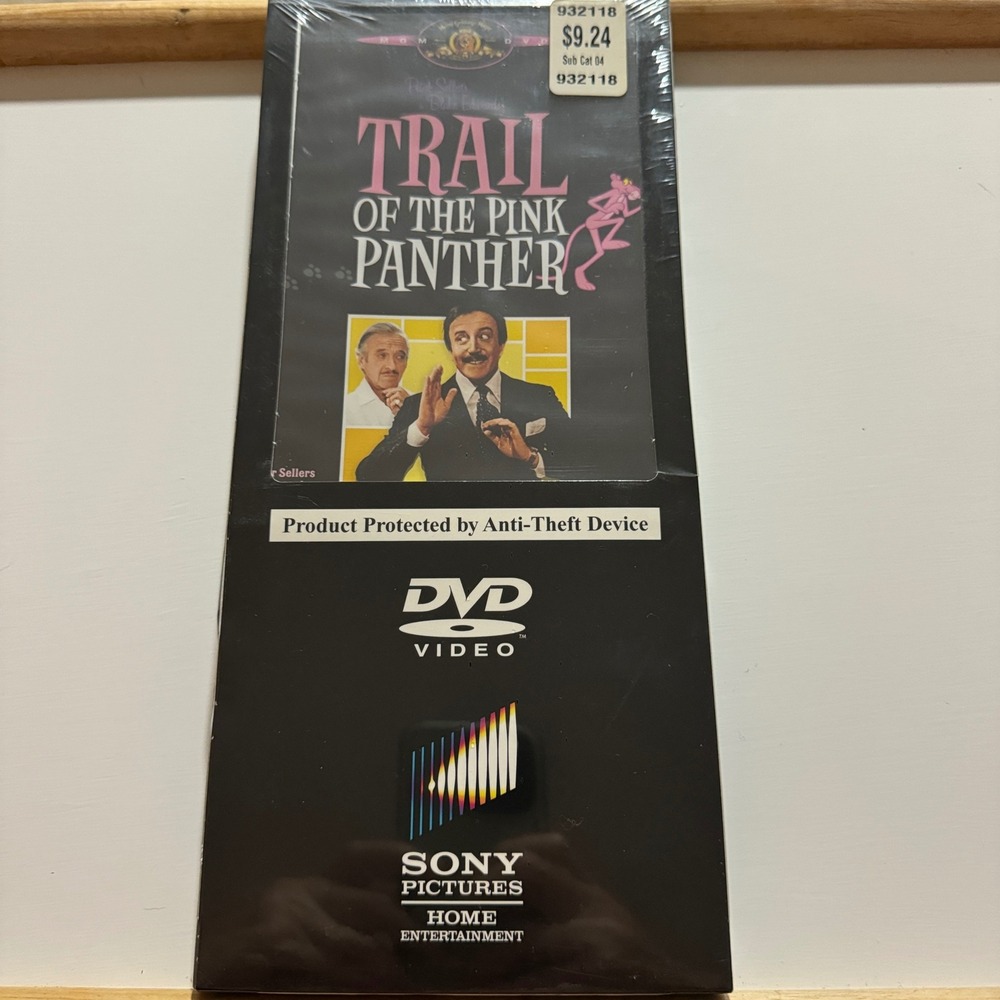 Trail of the Pink Panther Sony DVD Movie Peter Sellers 1982 Comedy Longbox New